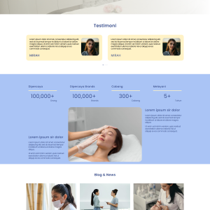 Klinik kecantikan theme wordpress